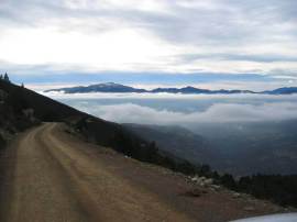 la cerdanya valley fog